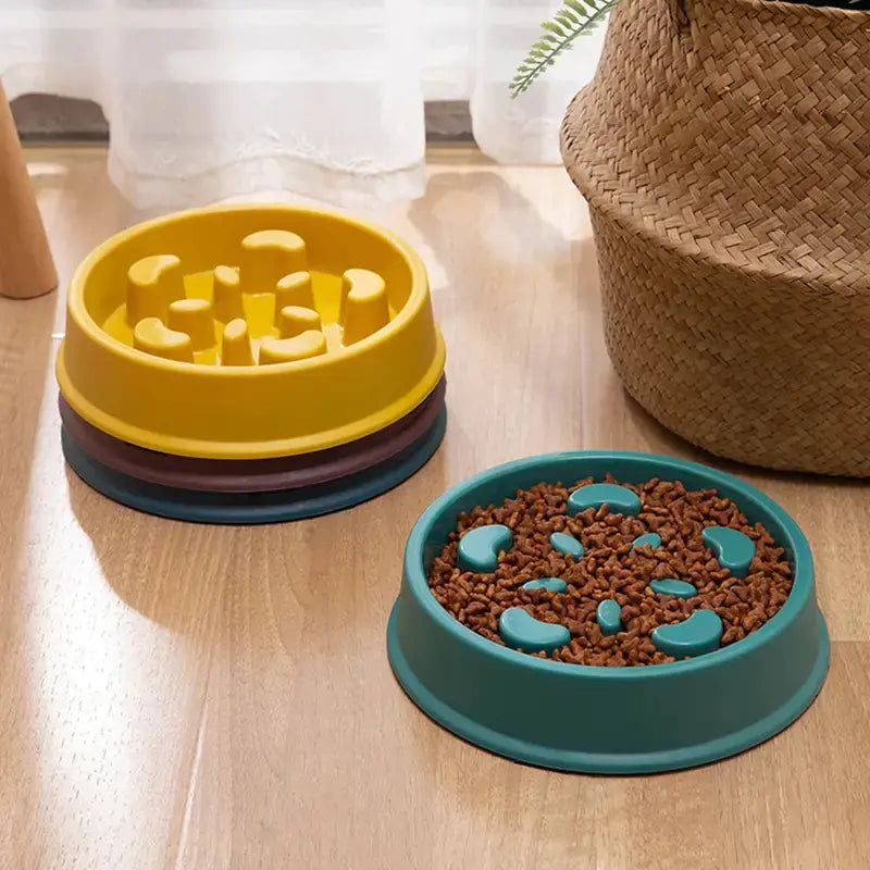 Petal Slow Feed Dog Bowl